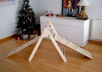 Versatile Montessori Climbing Set with Folding Table and Chair-7
